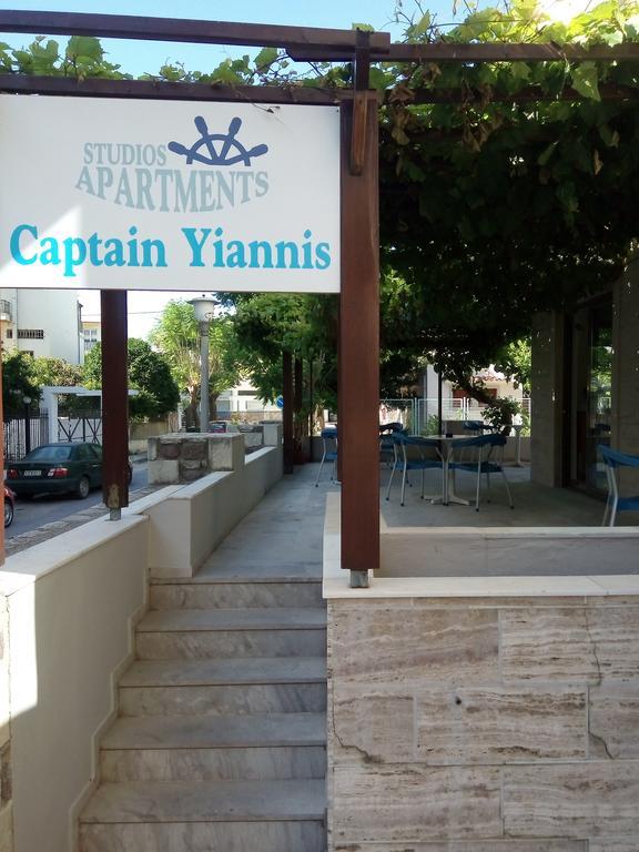 Captain Yiannis Studios & Apartments Kos-Stadt Exterior foto